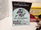 Vintage Zebco Model 33 Spinner One Rivet Casting Reel Orig  Box Made In Usa Nice