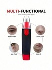 Electric Nose Ear Hair Trimmer Face Eyebrow Mustache Beard Shaver Clipper Unisex