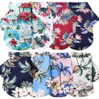 Pet Dog Hawaiian T Shirts Cat Dog Summer Beach T-shirt Vest For French Bulldog
