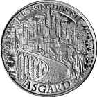 Odin Asgard 1 Troy Oz 999 Fine Silver Round Mythical Cities Series Bu In Capsule