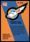 Pro Set Thunderbirds Are Go  1992  International Rescue Team No  5