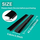 2 Pack 25 Inch Silicone Stove Gap Filler Kitchen Counter Top Gap Cover