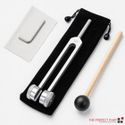 128hz Healing Tuning Fork With Silicone Hammer Sound Therapy Musical Instrument