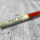 Lot 2 Vtg Wings Usa Mechanical Pencils Baker Built Feeders Rhome Tx Advertising