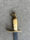 Nice Mexican Oaxaca Machete   Sword Engraved Etched Eagle Head  vb6161
