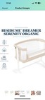 Baby Delight Beside Me Serenity Bassinet   Lightweight Bedside Sleeper