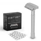 Parker Soloedge Single Edge Safety Razor With Magnetic Head With 100 Se Blades