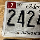 Maryland License Plate Matching Pair 24246m5 Plates Set Website Md