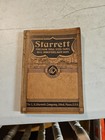 Vintage 1938 Starrett Tools Catalog No 26   Precision Tools 