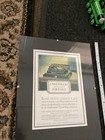 Underwood Standard Portable Typewriter Ad Advertisement Art Framed Picture Decor