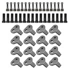 New Stump Grinder Pocket teeth Set For Barreto Sg30 W  2-1 4  Bolts 16pcs Tooth