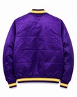 Fuct Purple Yellow Snap Bomber Jacket Padded Logo Accent Men   s Size M