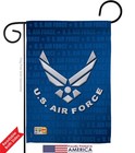 Us Air Force Garden Flag Pack 13 X 18 5 Double-sided