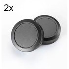 Rear Lens Cap   Body Cap 2pc For Nikon  Sony  Canon  Pentax eos M Series Cameras