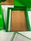 25 Space Microscope Slide Box 20 Pc Lot All Used But Usable - Grab Bag Lot