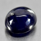 Blue Sapphire 2 23 Ct  Oval Cabochon 7 4 X 6 6 Mm  Natural Gemstone Madagascar
