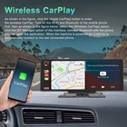 10 26  2k Car Wireless Apple Carplay Android Auto Fm Touch Screen Portable Radio