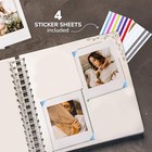 White 80 Pages Scrapbook Album  8x8 Inch Kraft Paper  Photo Album wedding Usa