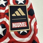 2023 New Adidas Mls X Marvel Usa Captain America Soccer Jersey Small Red Stars