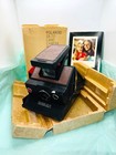 Vintage Rare  polaroid Sx-70 Land Camera Model 3 W Original Box Manual Inserts