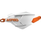 Acerbis X-factory Handguards - White orange 2634661088