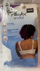 Playtex 18 Hour Full Coverage Wireless Bra 4695 White Front Closure 44dd