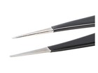Ideal-tek Aa sa ne b - Esd Epoxy Coated Tweezers  Fine  Pointed Tip  5 12 