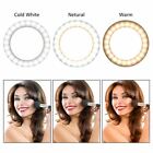 6  Led Ring Fill Light Studio Photo Video Usb Dimmable Lamp Selfie Portable Us