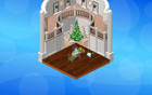2020 Webkinz 3-pc Christmas Cabin  Cabin Dining Table   Dining Chair  x2 
