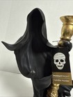 Vhtf Grim Reaper Ghost Candle Holder 12    Candelabra Gothic Halloween Decor New 