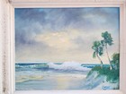 Florida Art By Oscar Whirls 16x20 Highwaymen Rio Mar Tribute Painting 
