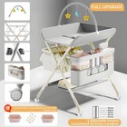 Foldable Portable Changing Table For Baby upgraded Style Baby Portable Diaper   