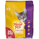 Meow Mix Original Choice Dry Cat Food  30 Pounds X 2 Pack