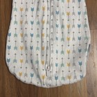 Swaddleme Newborn Sleep Sack Sleeper Euc White Arrows 5-12   Cotton spandex