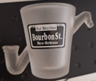 Rue Bourbon- Bourbon St  New Orleans Saxaphone Shot Glass