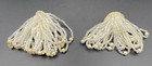 Bridal Wedding Prom Shoe Clip Faux Pearl Ab Bead Dangle Clusterdress Formal Wear
