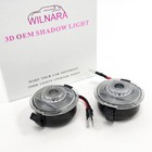 2pcs For Ford Hd Led Mirror Courtesy Puddle Lights Ghost Shadow Projector