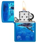 Zippo 47104  Guy Harvey Shark Design  Sky Blue Finish Lighter