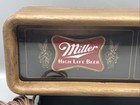 Vintage Miller High Life Beer Lighted Starburst Motion Clock Sign Working
