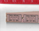 Vintage Lot 100  Basle Movie Theatre Washington Pennsylvania 30c Tickets 