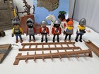 Vtg Playmobil Medieval Castle 3030 Knights Adventure W  Figures Horses Manual