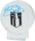 Joe Sakic Avalanche Signed 2022 Stanley Cup Champs Crystal Puck - Filled W ice