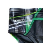 Speedo - Men s Laser Sticks Competitive Swimsuit - 30 - Speedo Green black