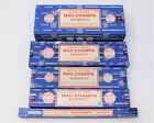 Satya Nag Champa Original Blue Box Incense Sticks  Pick 10 15 40 100 250 500 Gm