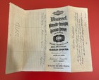 1901 Wiscasset  Waterville   Farmington Rr Bond Pres Atwood Maine Narrow Gauge