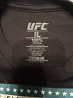 Ufc Jacksonville Fight Card T-shirt Men   s Large Black Short Sleeve Crew Nwot