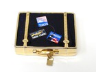Estee Lauder World Traveler Face Powder Compact Authentic Collectible Rare