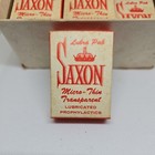 17 Nos Vintage Packs Of 3 Saxon Prophylactics Condom Circle Rubber New Old Stock