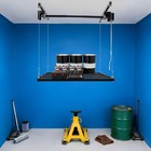 Overhead Garage Lifting Storage Rack  Garage Storage Rack  Adjustable Height Gar