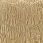 Croscill Aumont Luxury Decor Pillow     22x15 Oblong Velvet Hand Beaded Accent 